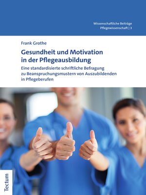 cover image of Gesundheit und Motivation in der Pflegeausbildung